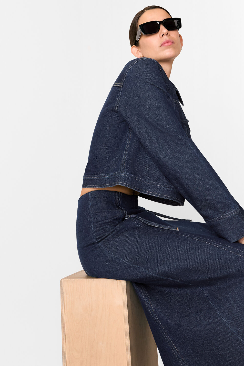 Suzana Western Denim Jacket