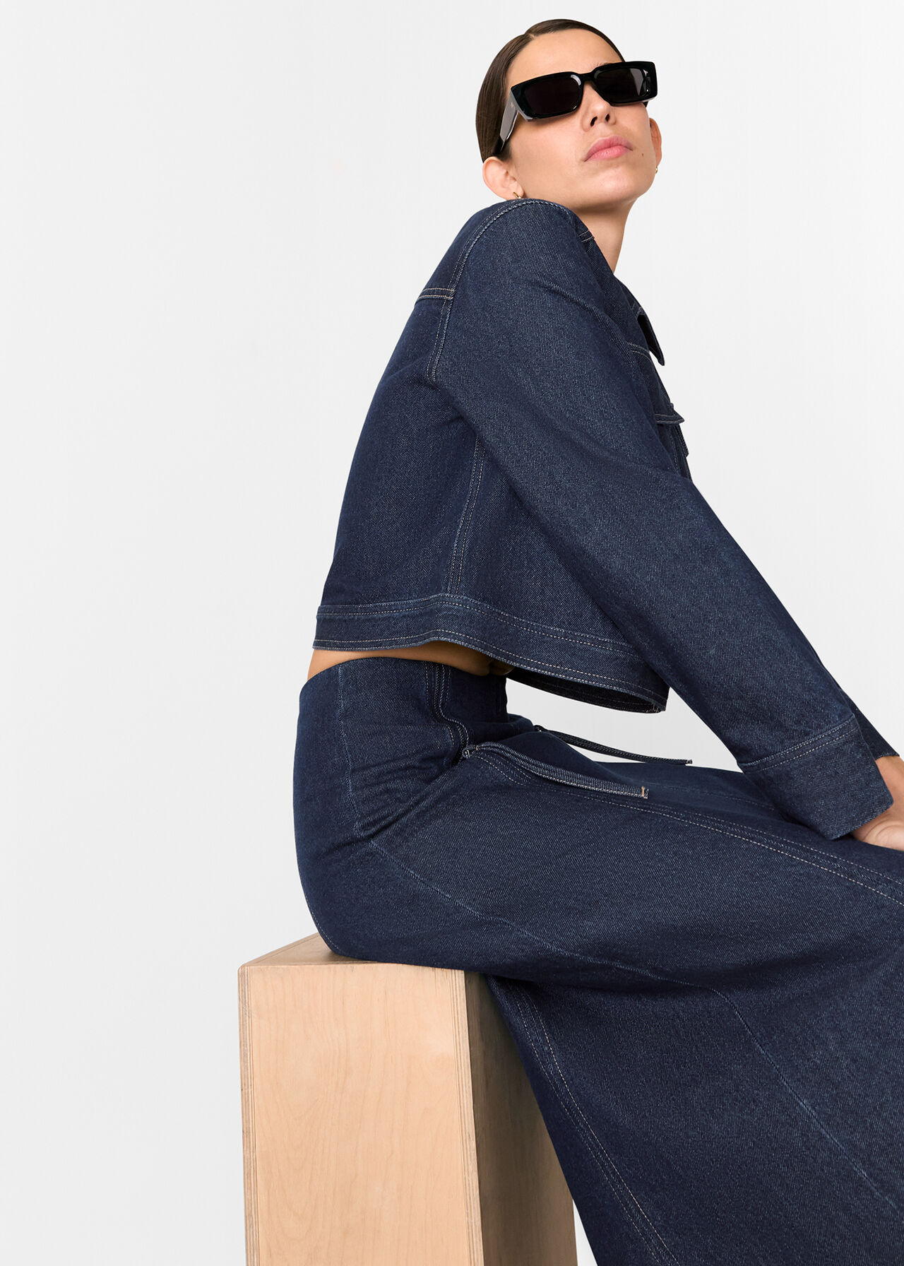Suzana Western Denim Jacket