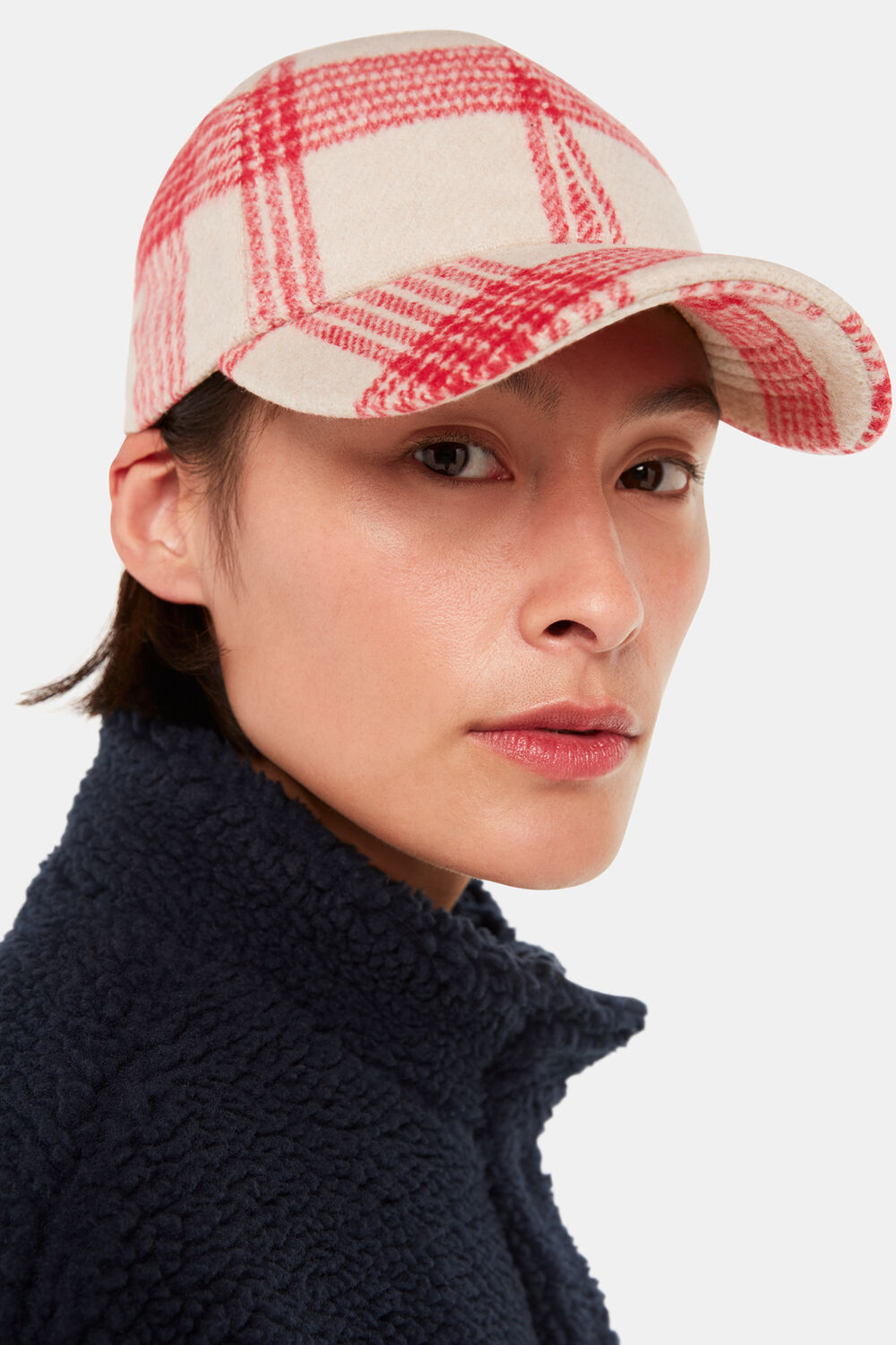 Checked Cap
