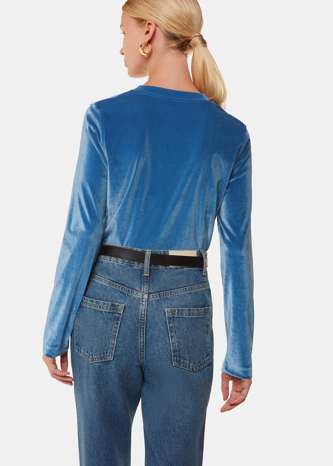 Olivia Velvet Top