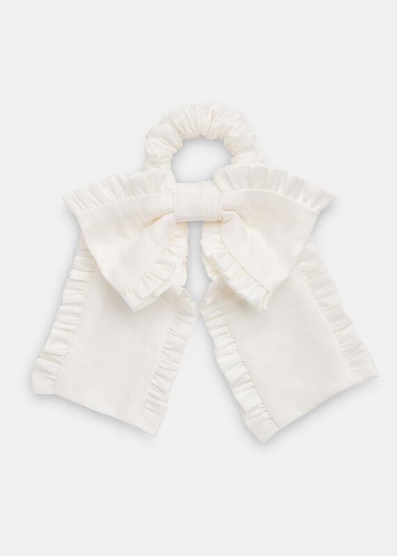 Ivory Hai Aster Scrunchie