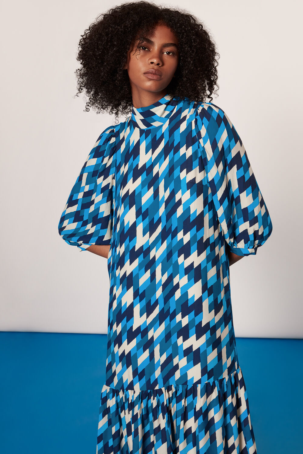Diagonal Diamond Dress