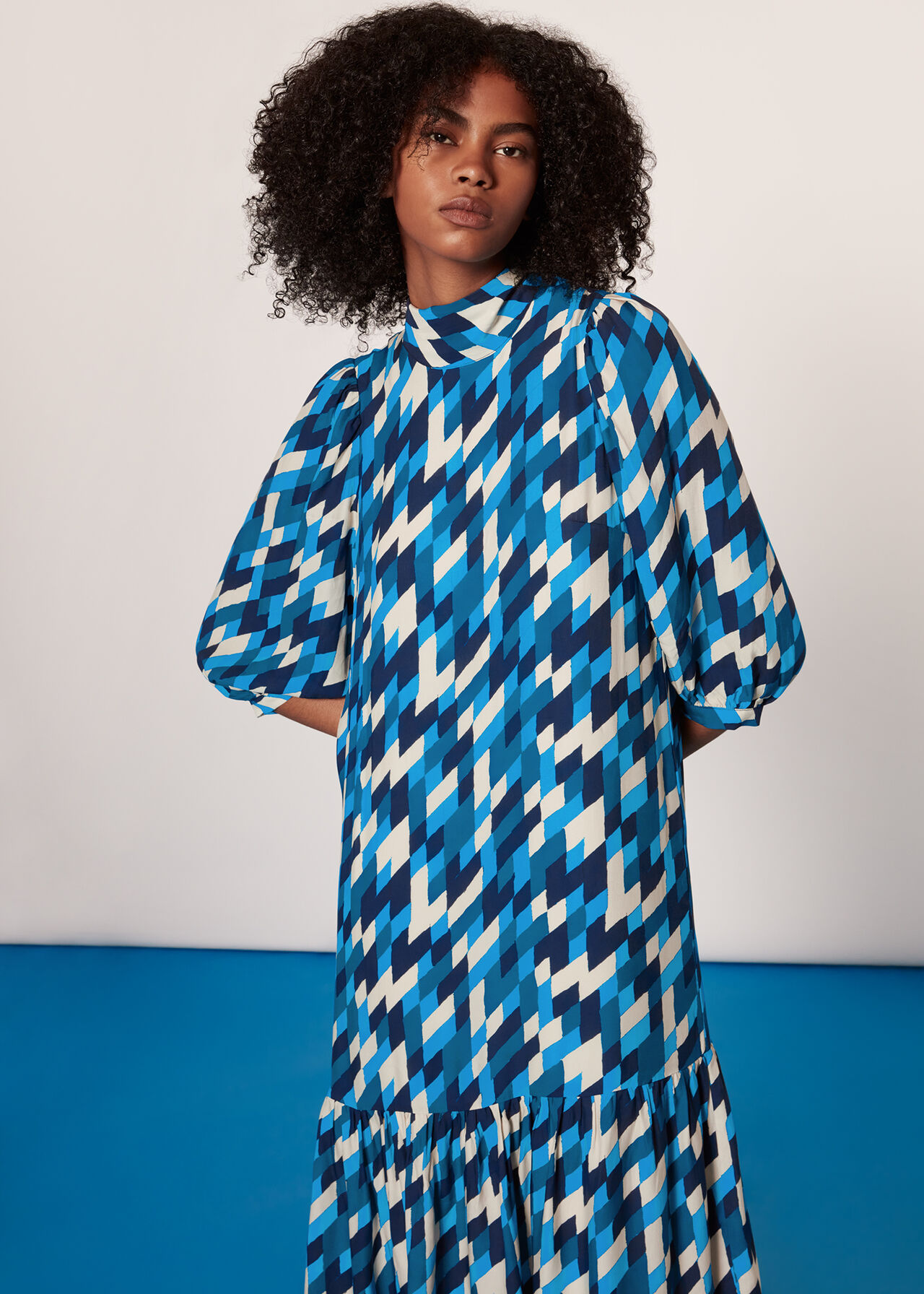 Diagonal Diamond Dress