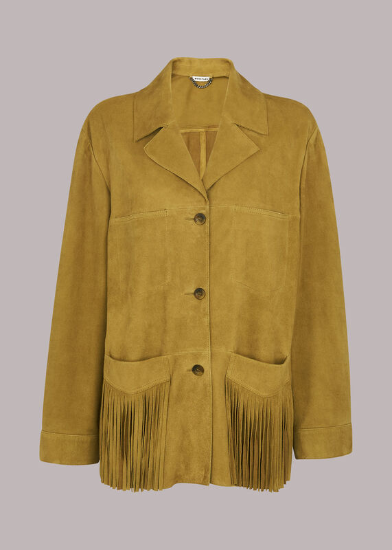Lani Tassel Suede Jacket