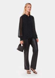 Hot Fix Sheer Shirt