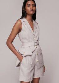 Farah Linen Short