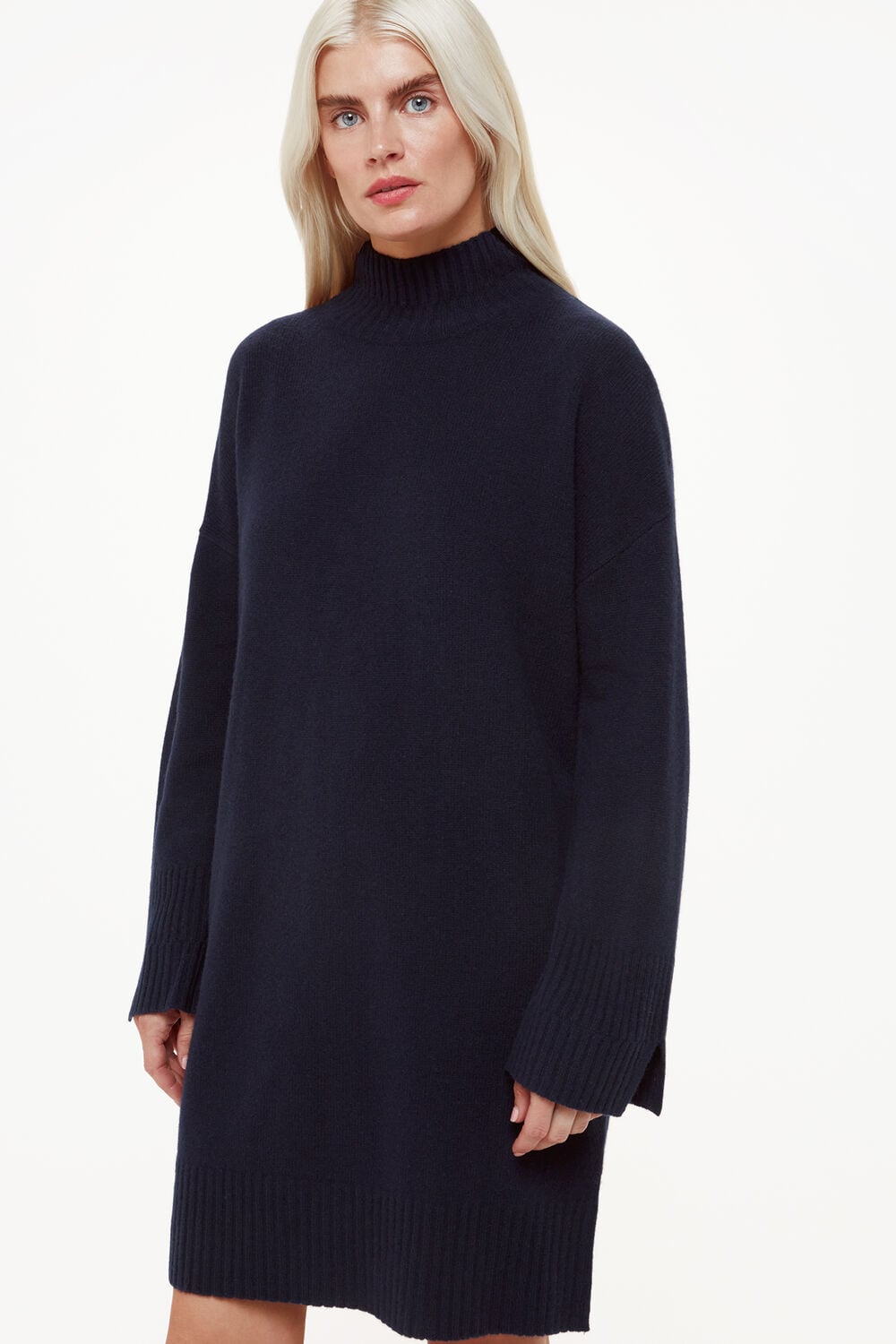 Petite Amelia Wool Knitted Dress