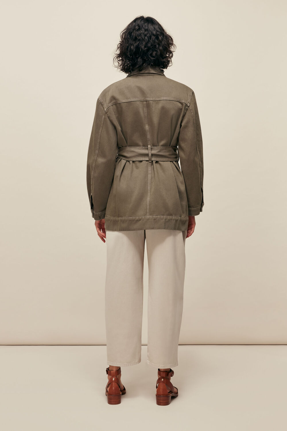 Belted Safari Jacket