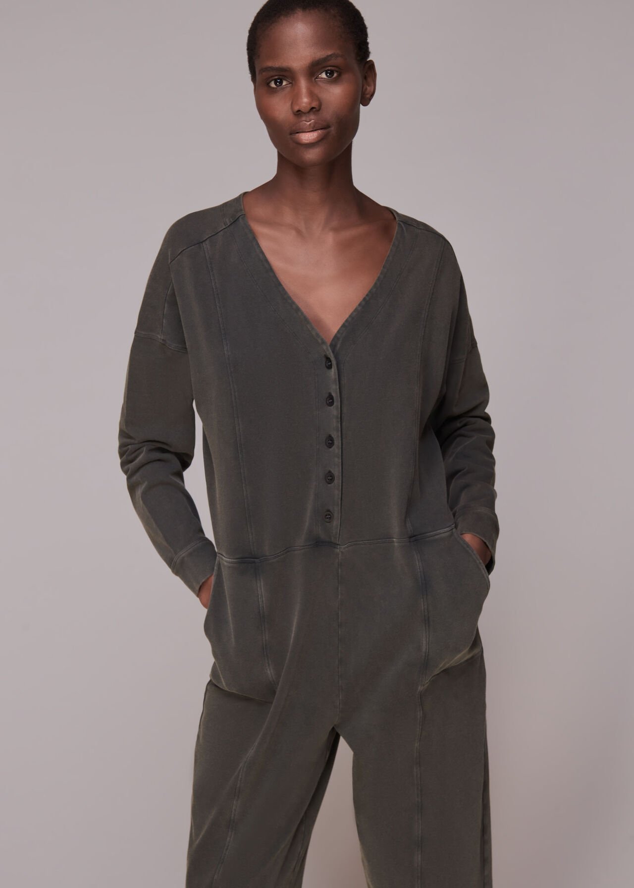 India Washed Jersey Jumpsuit
