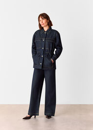 Drawstring Waist Jacket