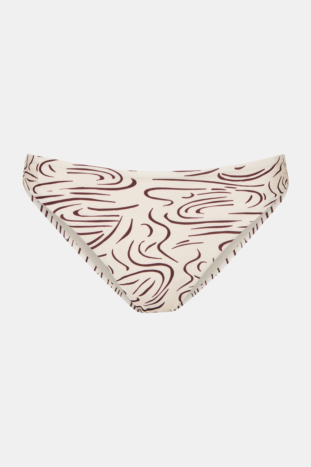 The Longing Wave Print Bikini Brief