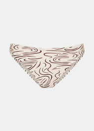 The Longing Wave Print Bikini Brief