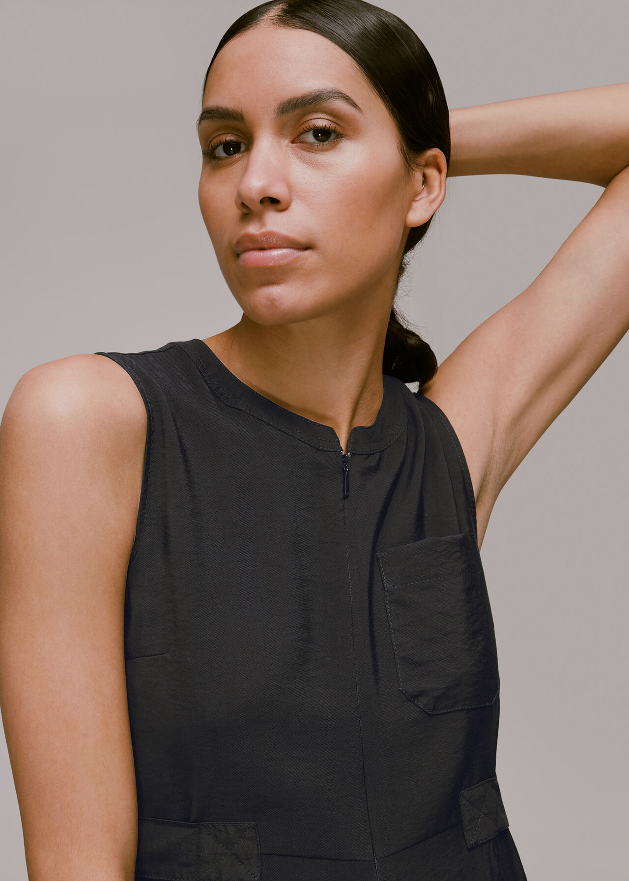 Josie Zip Front Jumpsuit