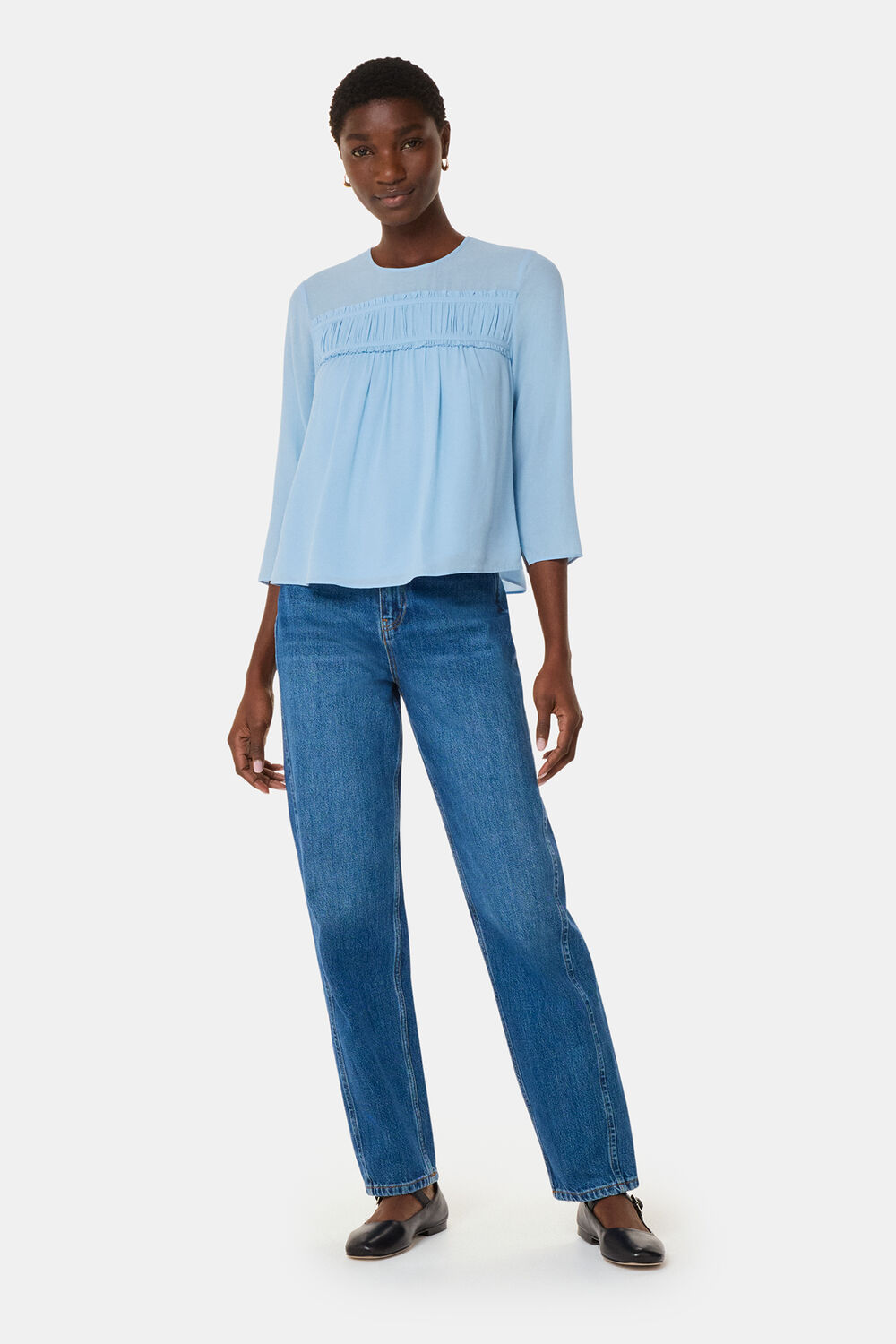 Laya Gather Detail Blouse