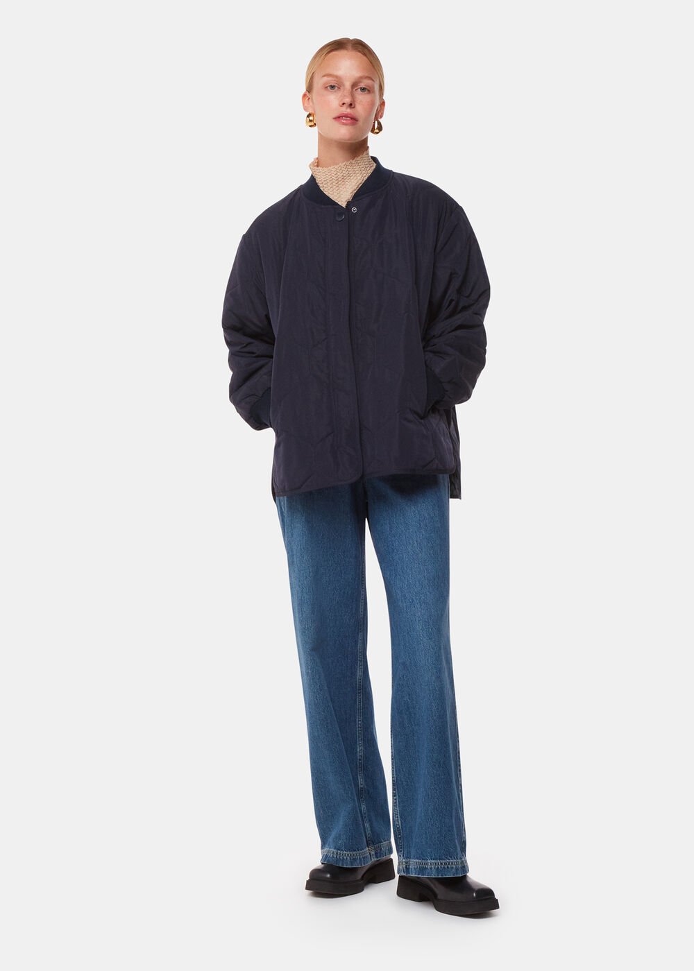 Ida Short Quilted Coat