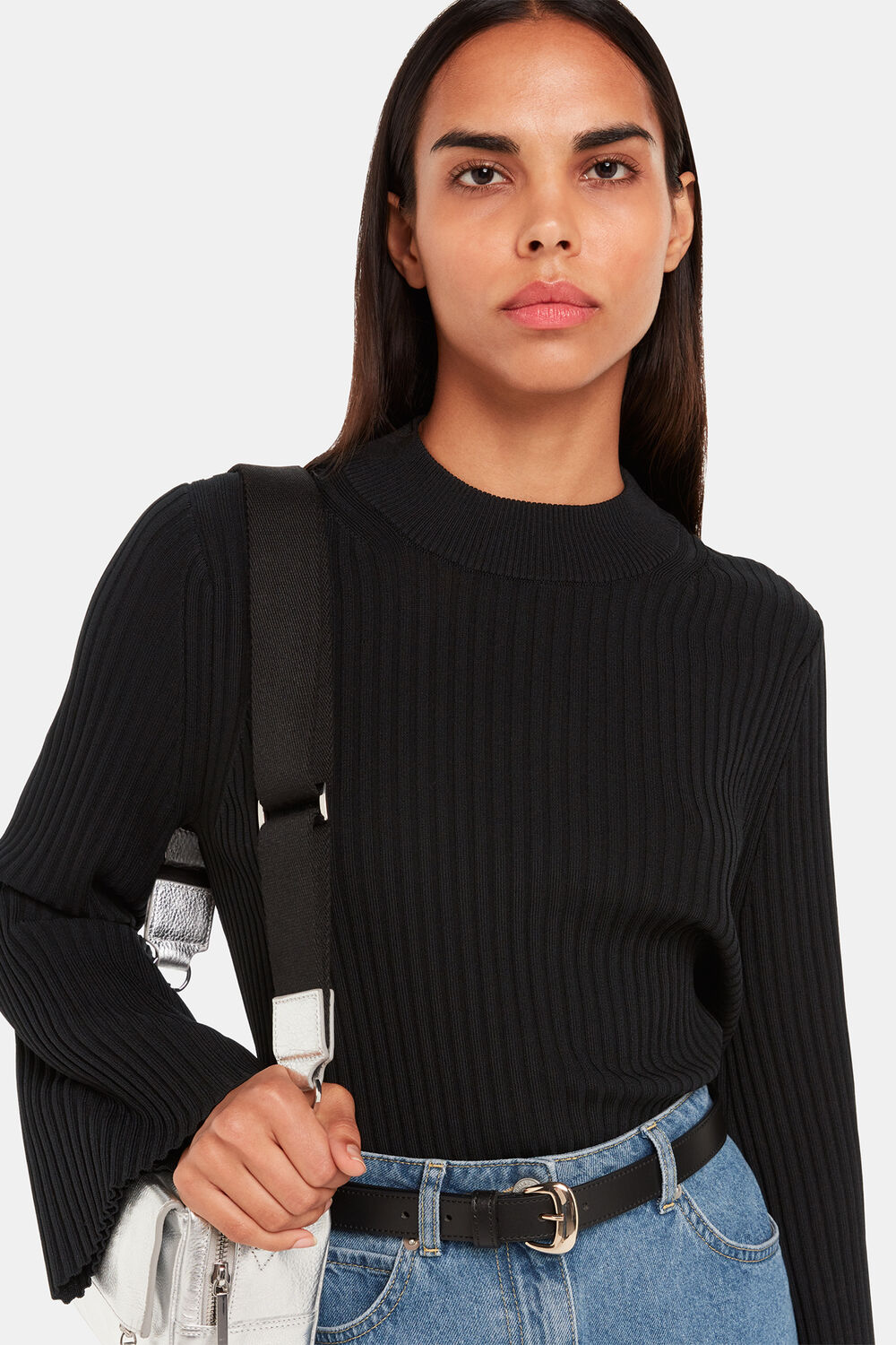 Fluted Sleeve Tunic