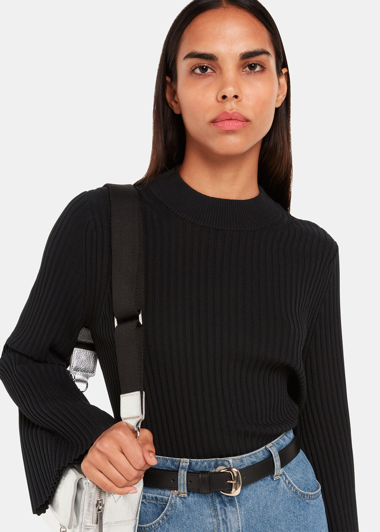 Fluted Sleeve Tunic