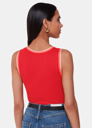Stripe Detail Vest