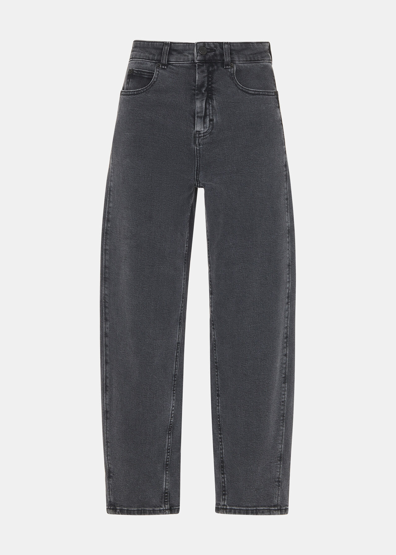 Stretch Barrel Leg Jean