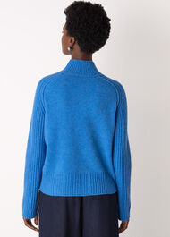 Wool Funnel Neck Knit