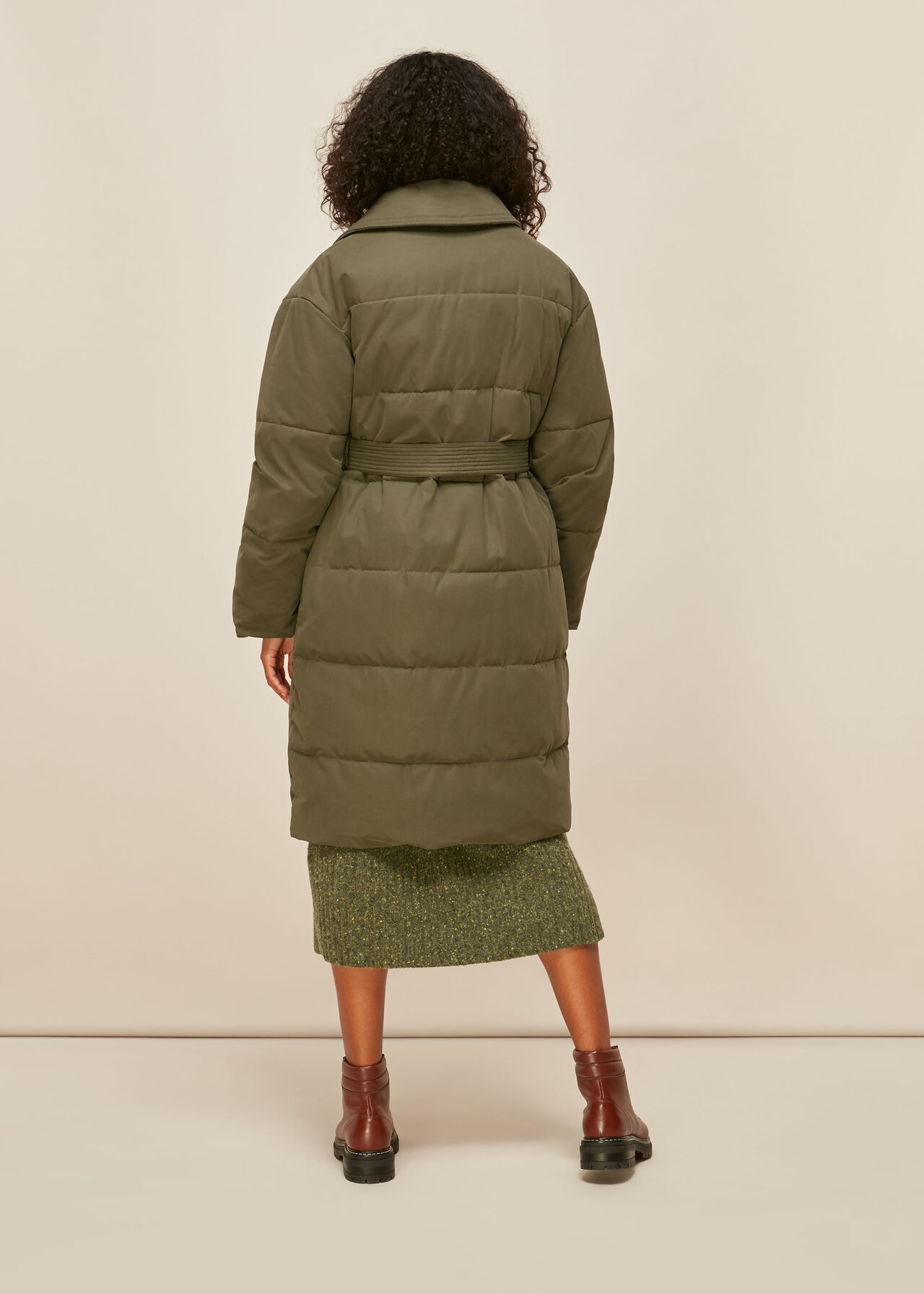 Trench Puffer Coat