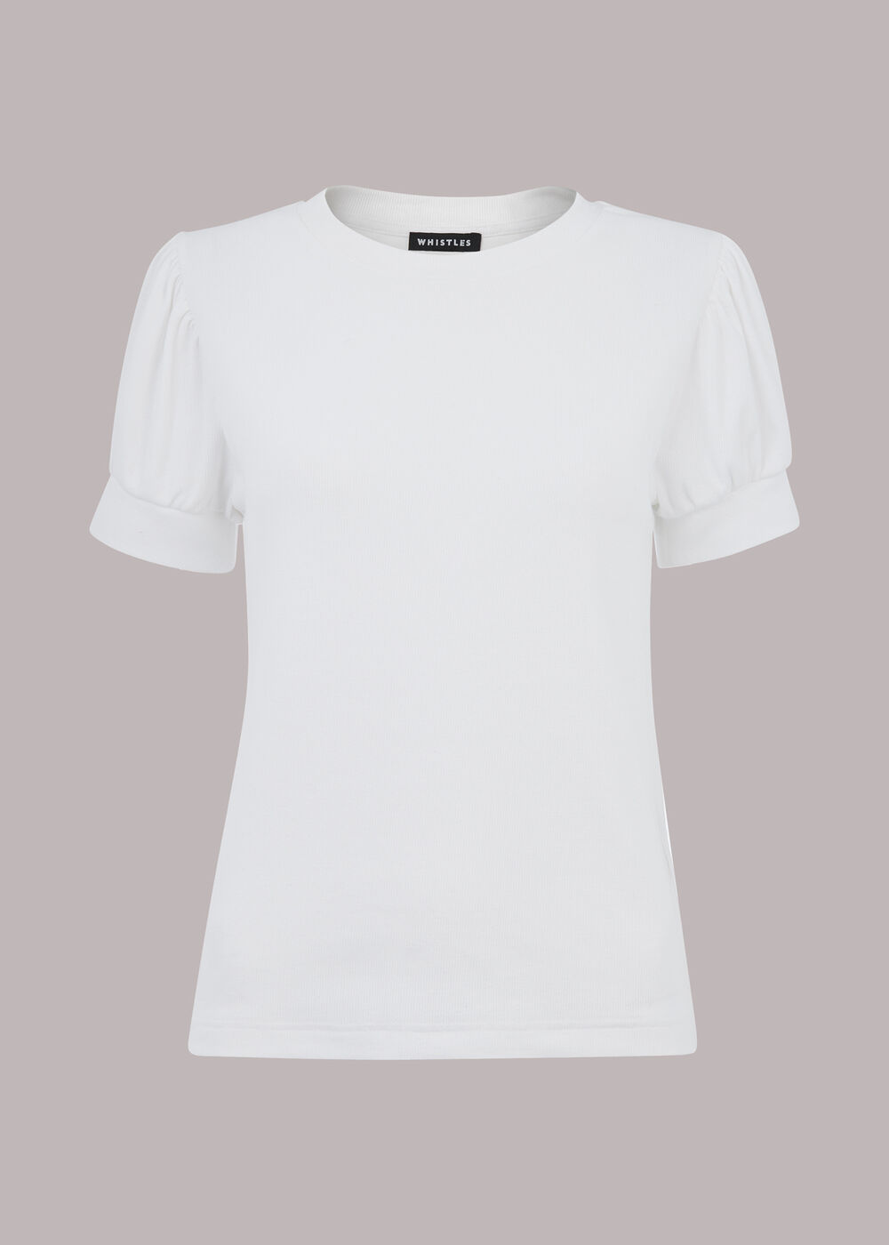 Puff Sleeve Rib Tee