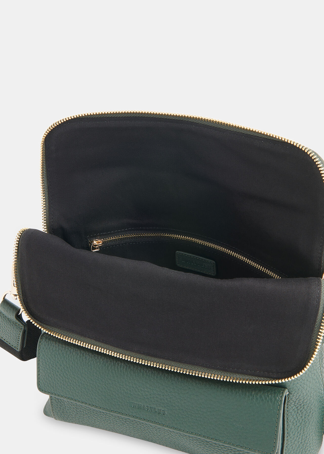 Dark Green Vida Crossbody Bag WHISTLES