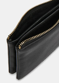 Knotted Zip Pull Purse