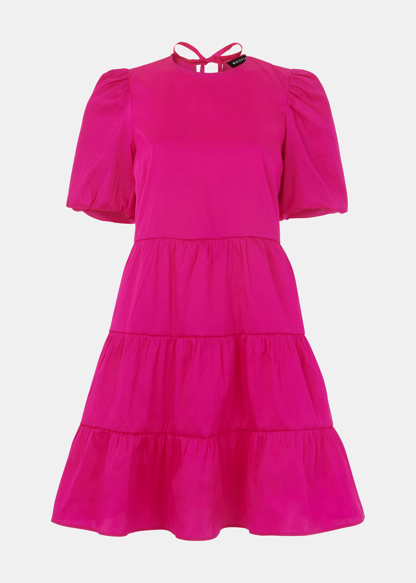 Whistles peony hotsell print tiered dress