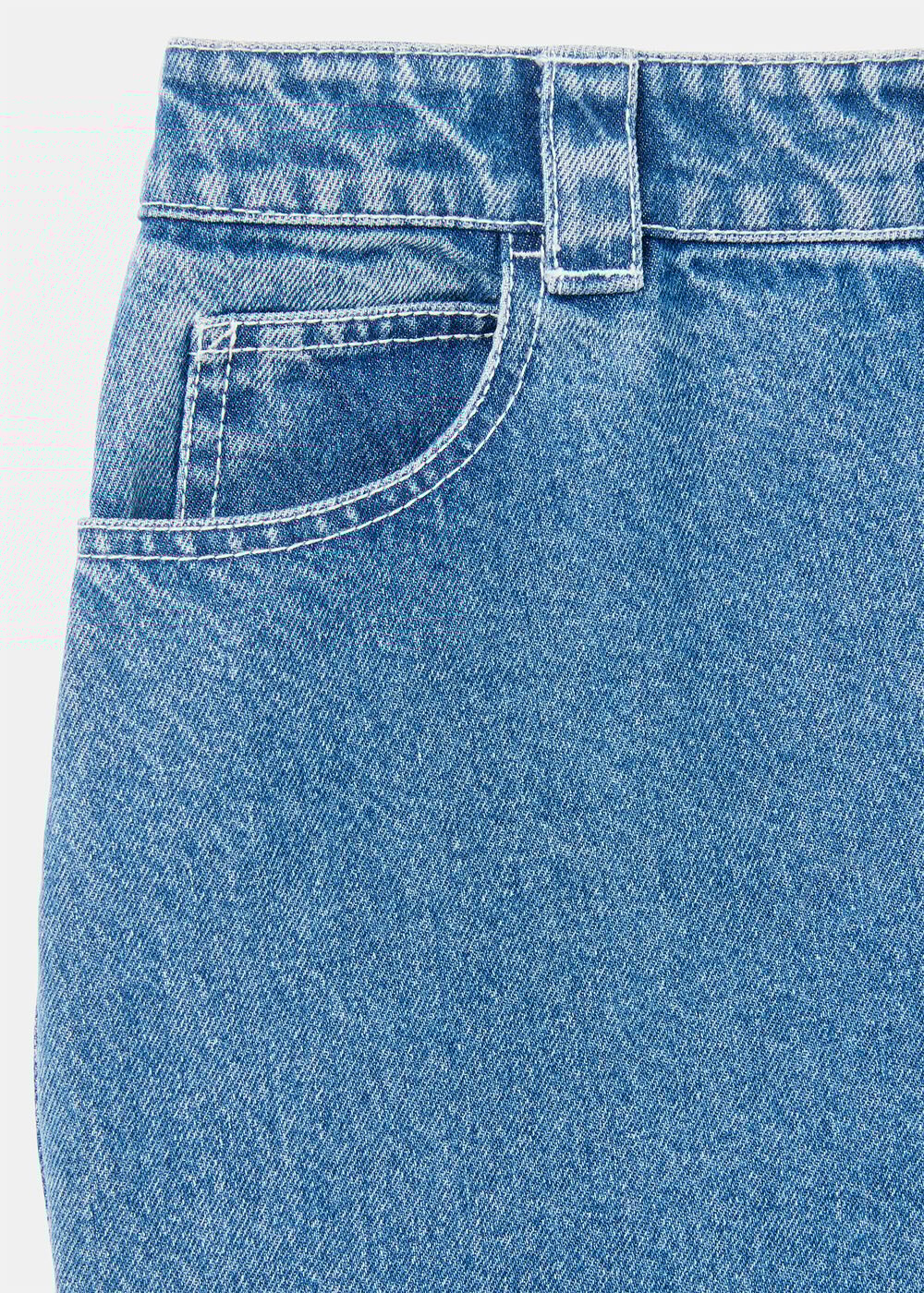Petite Relaxed Straight Leg Jean