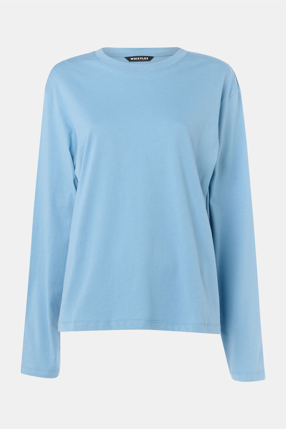 Blue Relaxed Long Sleeve Tee