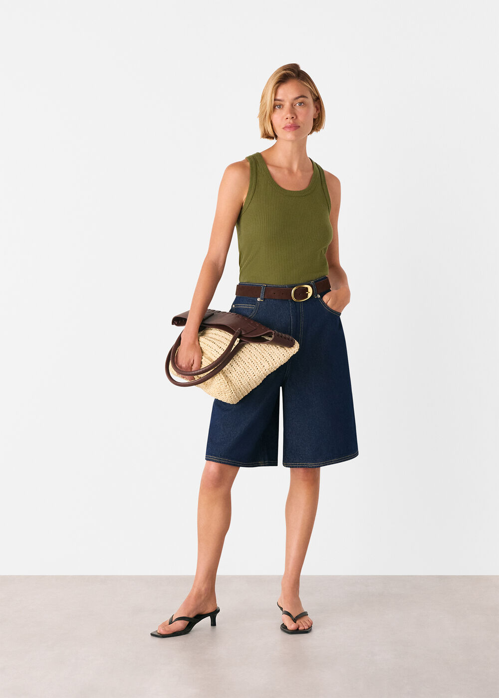 Ultimate Ribbed Scoop Vest