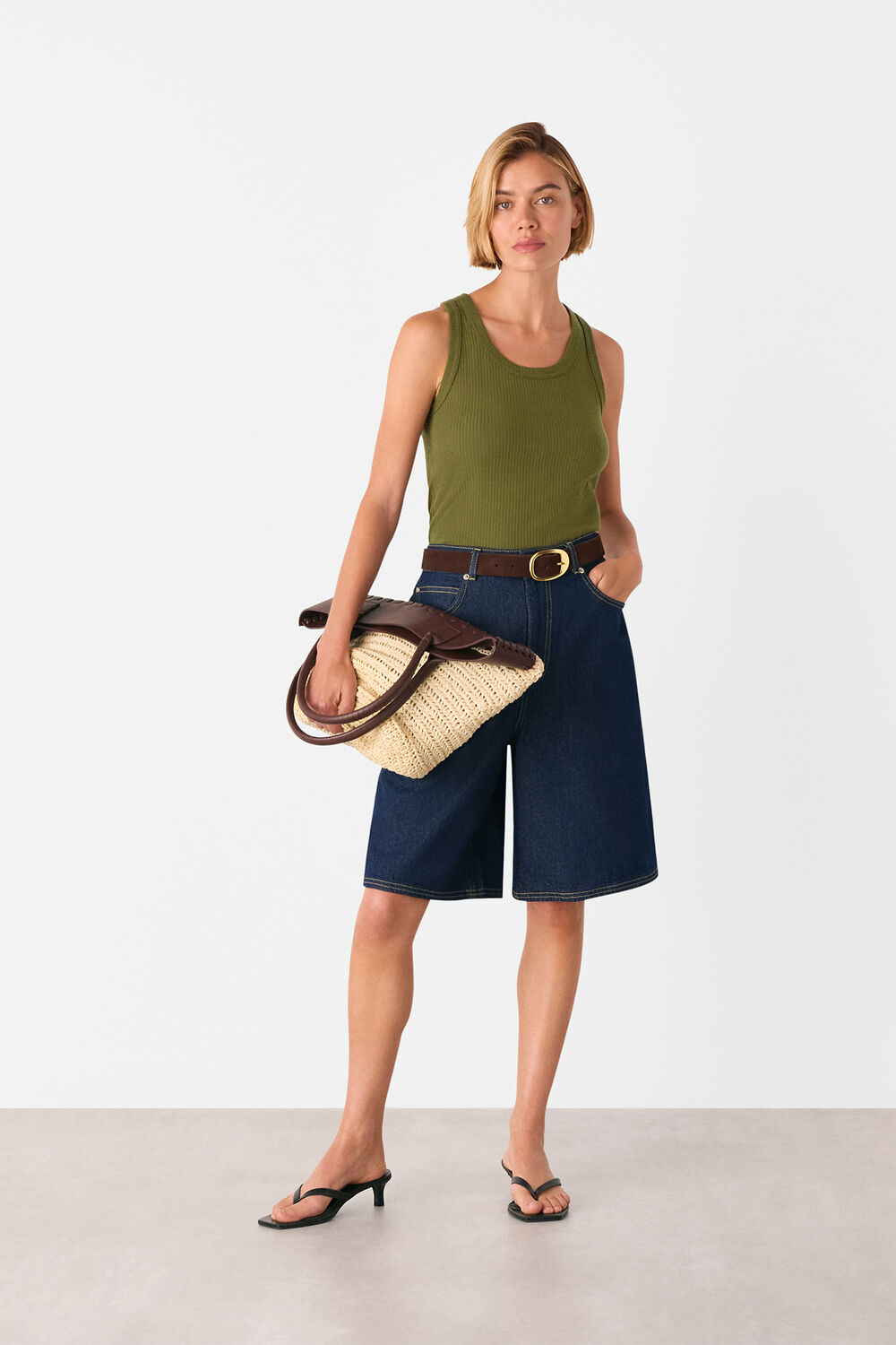 Ultimate Ribbed Scoop Vest