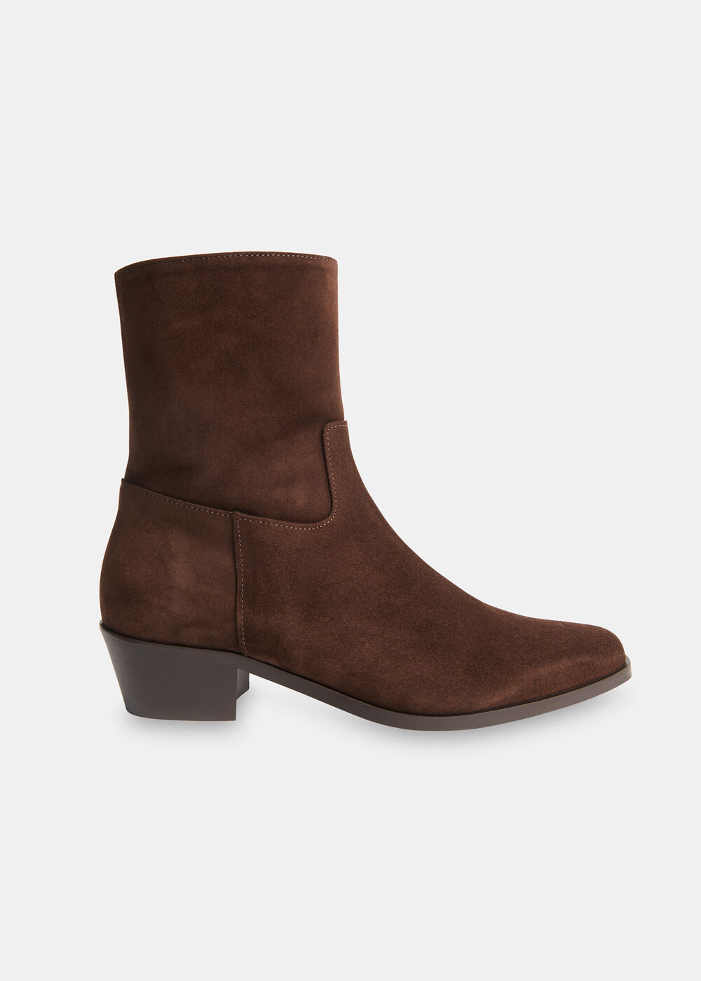 Suede Clean Western Boot