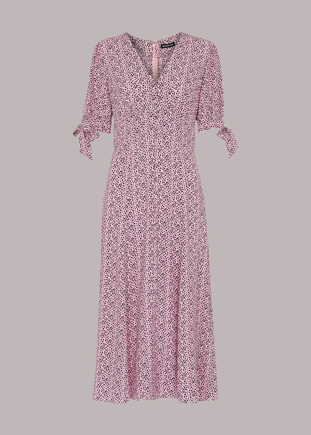 Ink Leopard Print Neave Dress