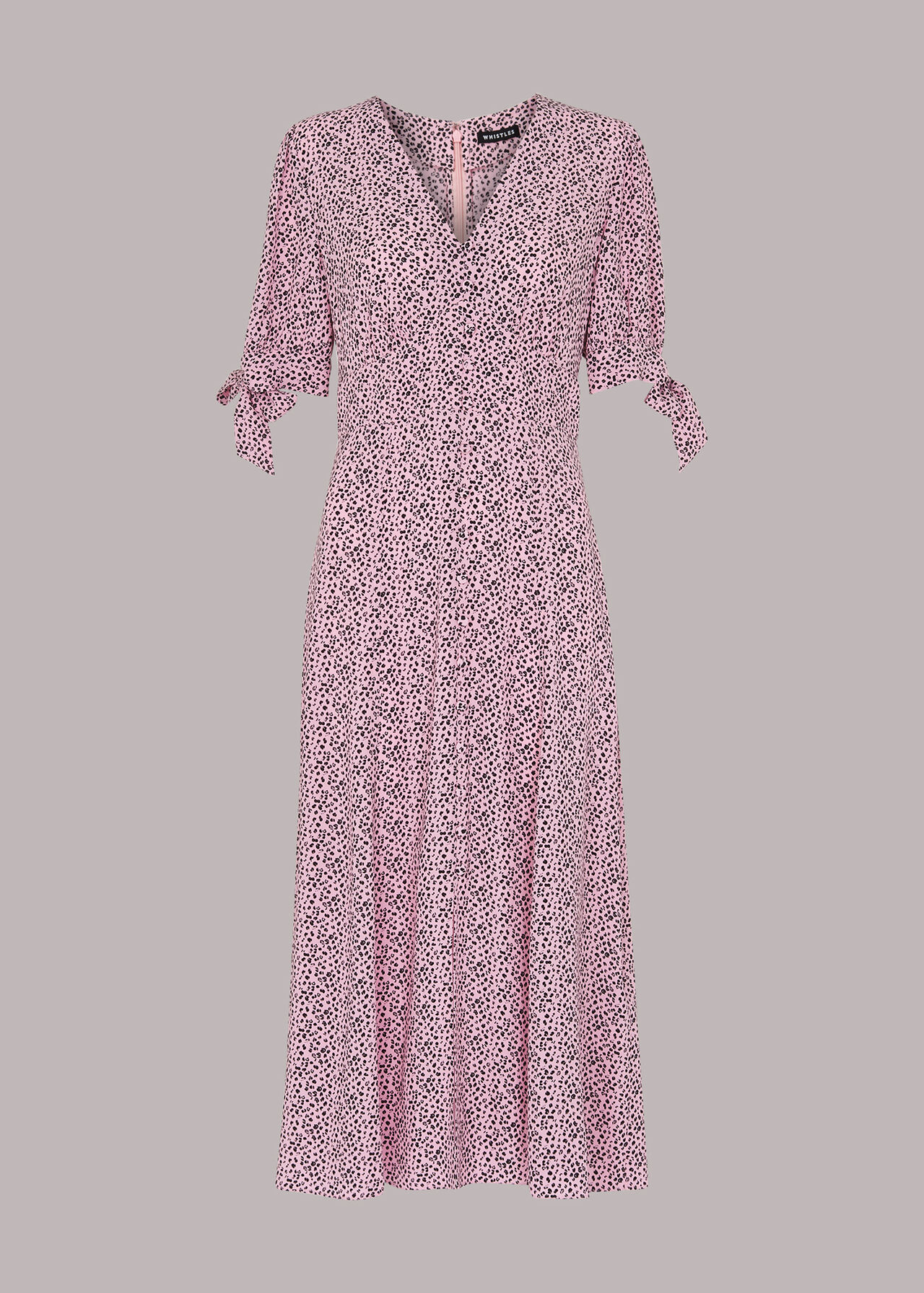 Ink Leopard Print Neave Dress