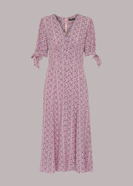 Ink Leopard Print Neave Dress