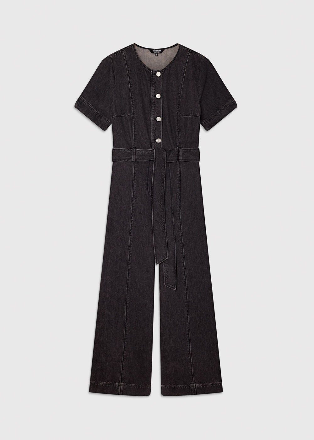 Button Down Jumpsuit