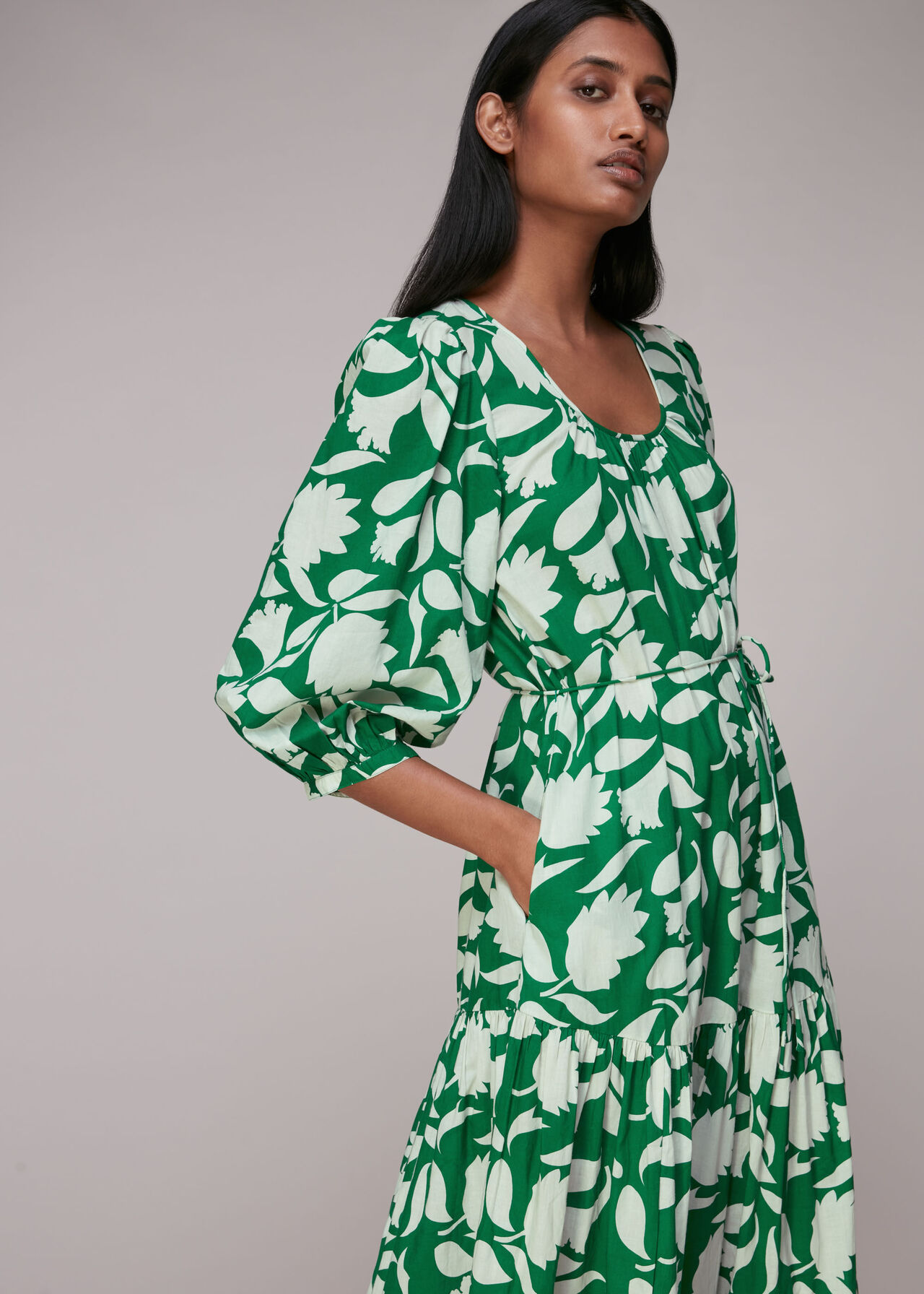 Marni Print Trapeze Dress