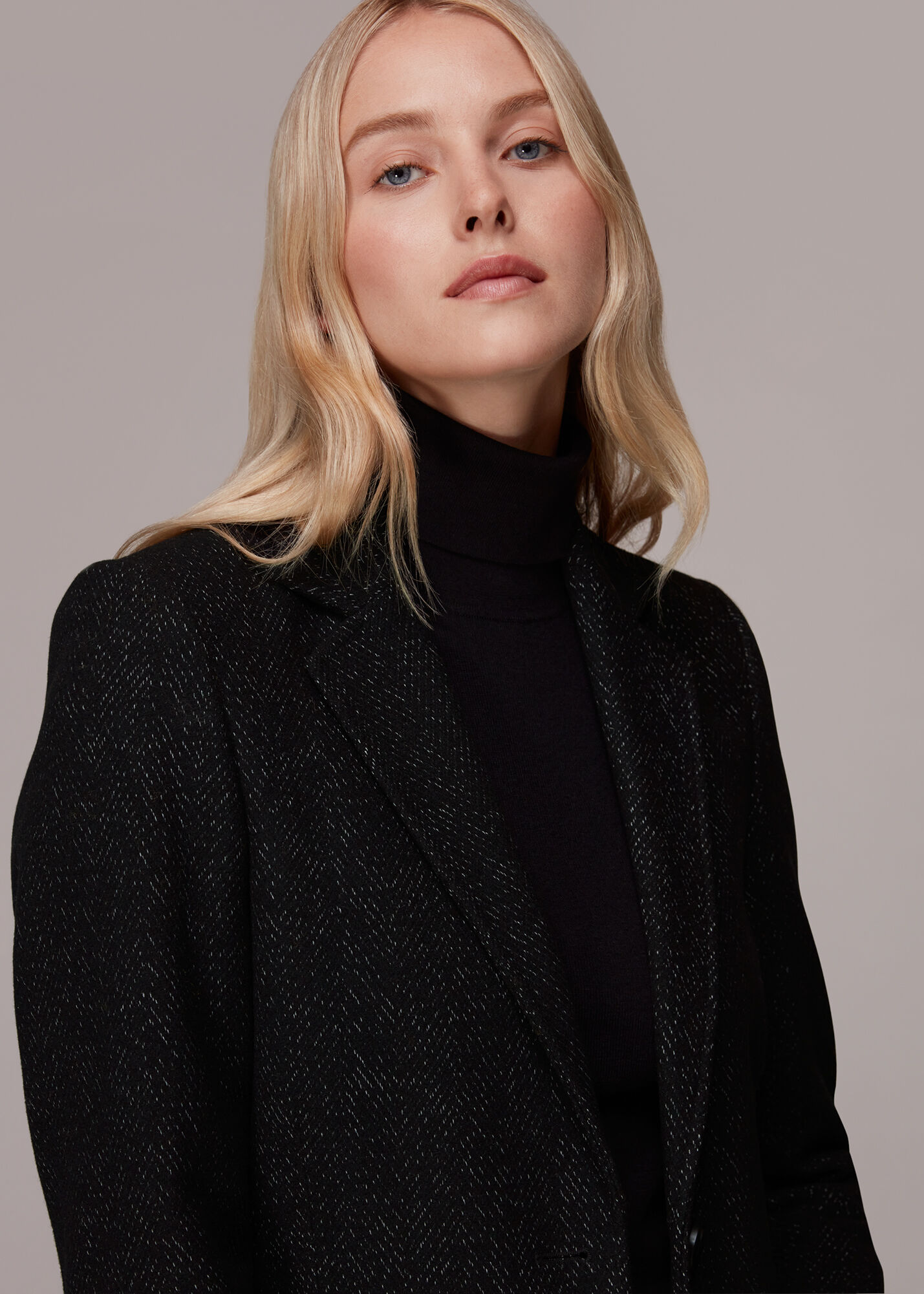 Whistles slim hotsell drawn coat