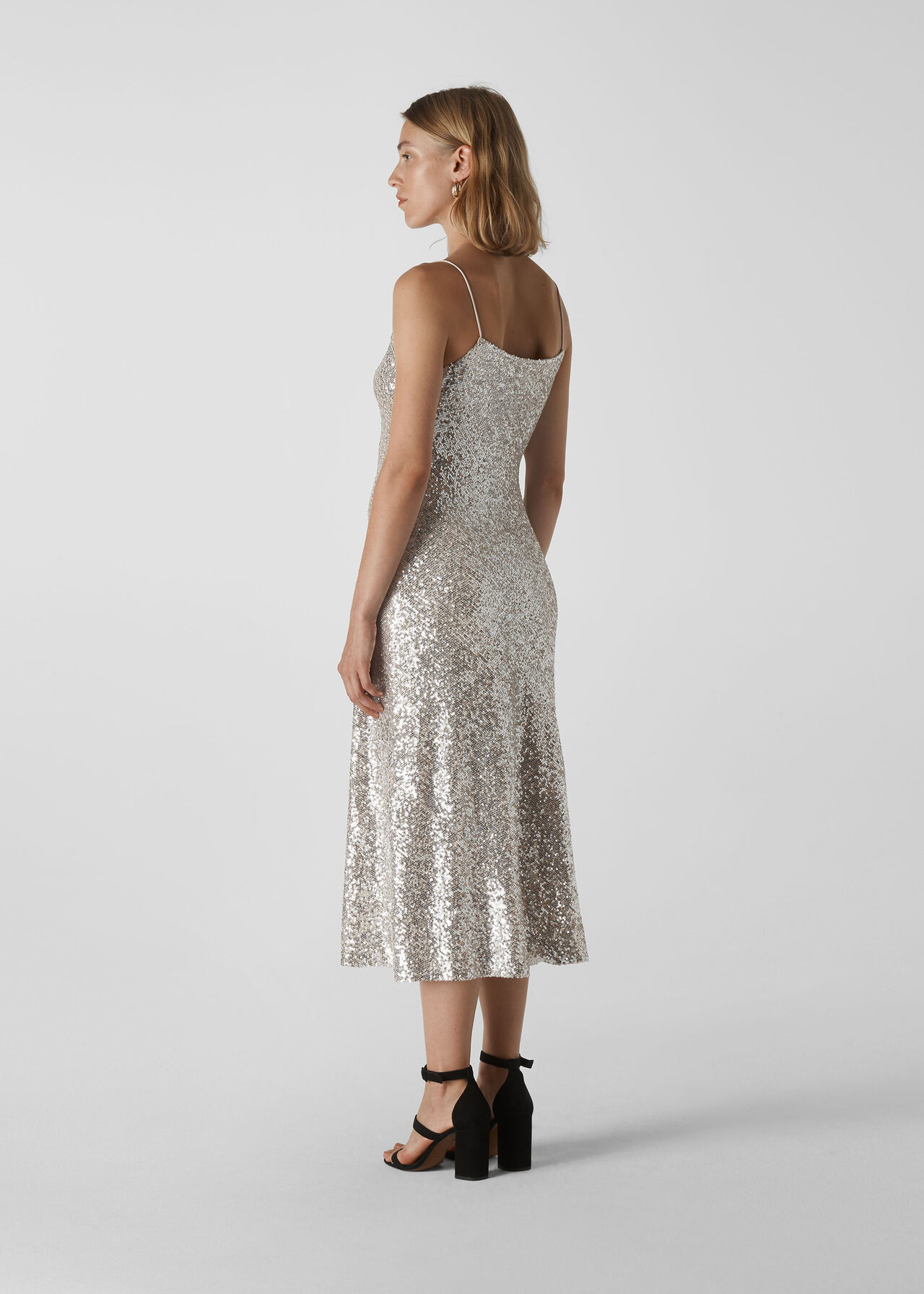 Dagma Sequin Slip Dress