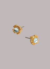Mini Stud Gem Earring