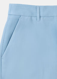 Wool Blend Tailored Trouser