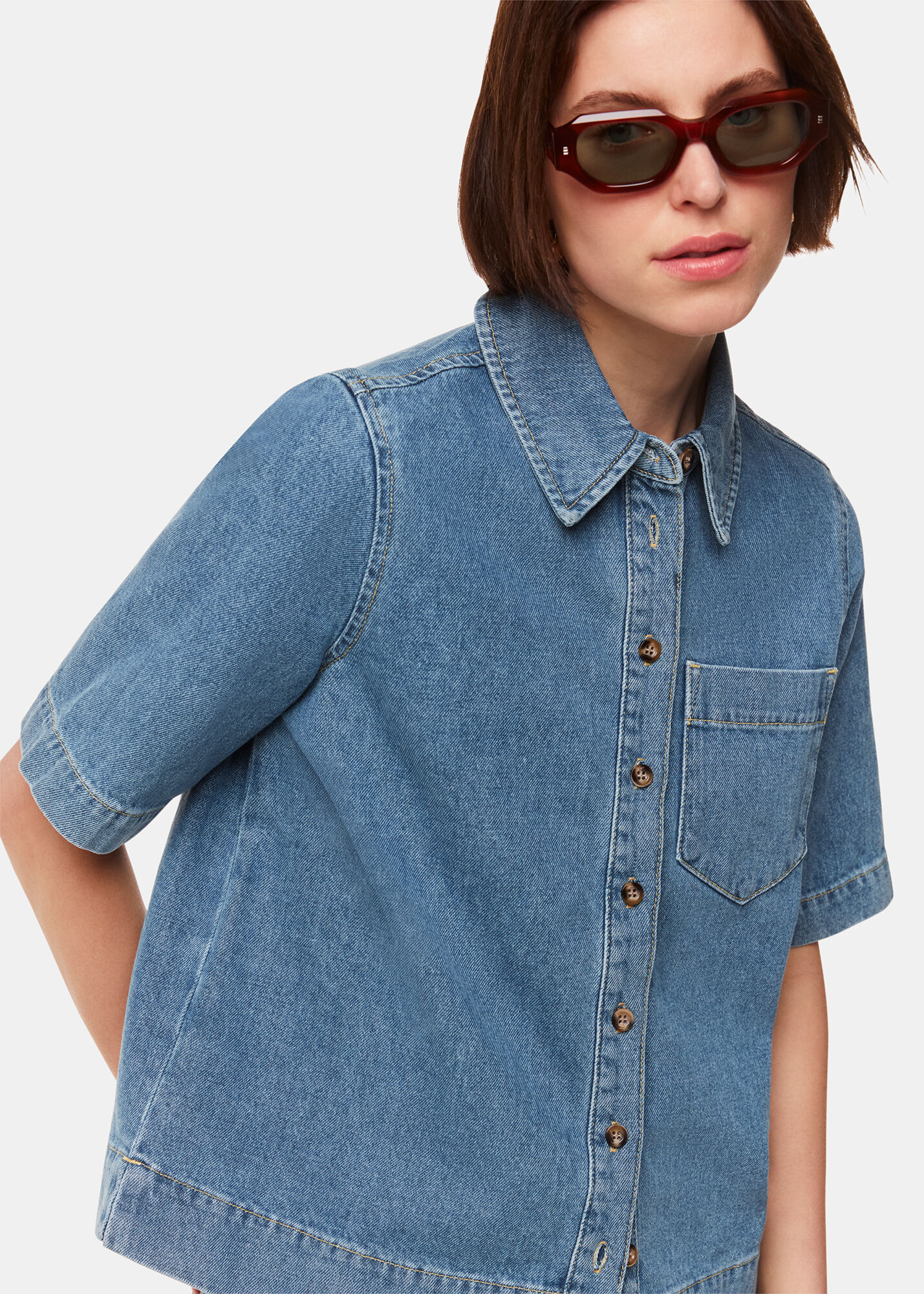 入荷now 口コミ whistles-jade-short-sleeve- トップス