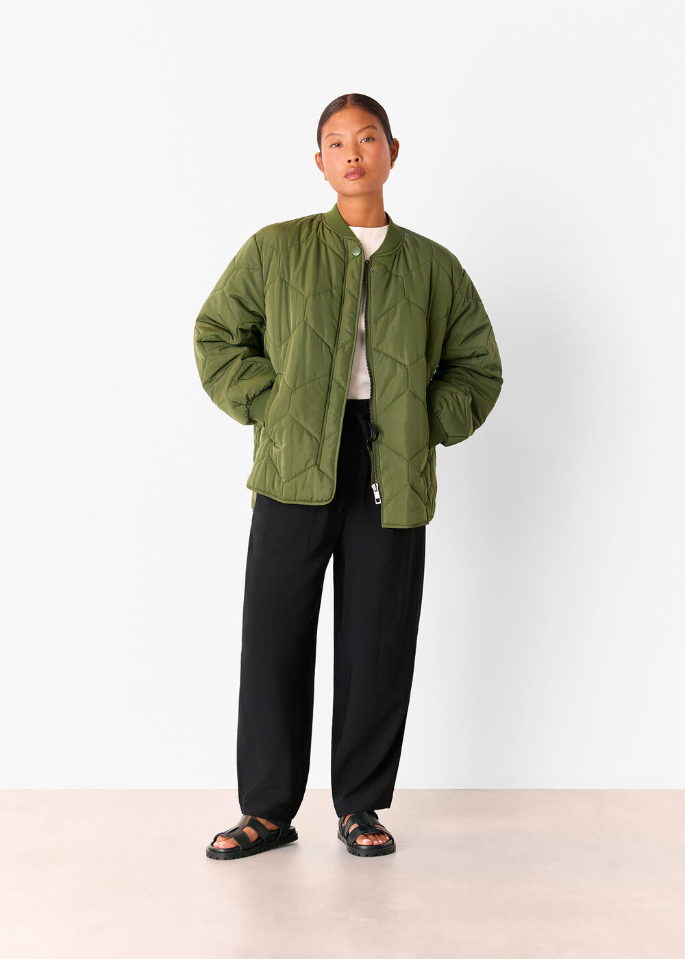 Petite Tie Waist Trouser