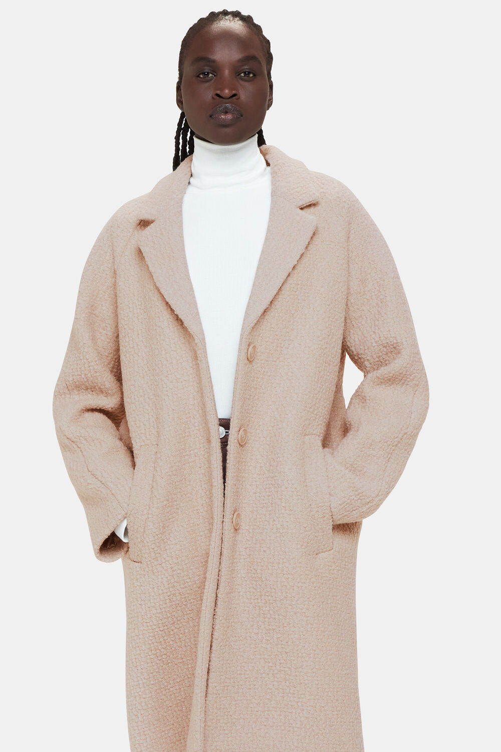 Anita Wool Boucle Coat