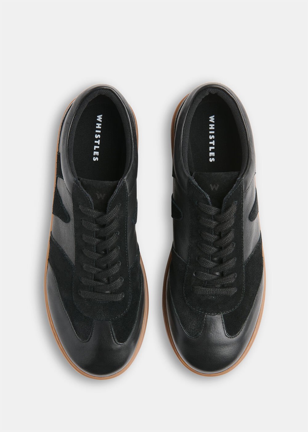 Suede Leather Mix Trainer