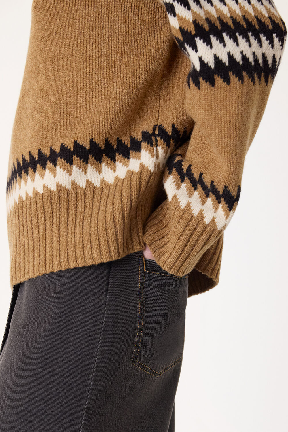 Fairisle Detail Knit