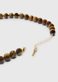 Tiger Eye Beaded Necklace