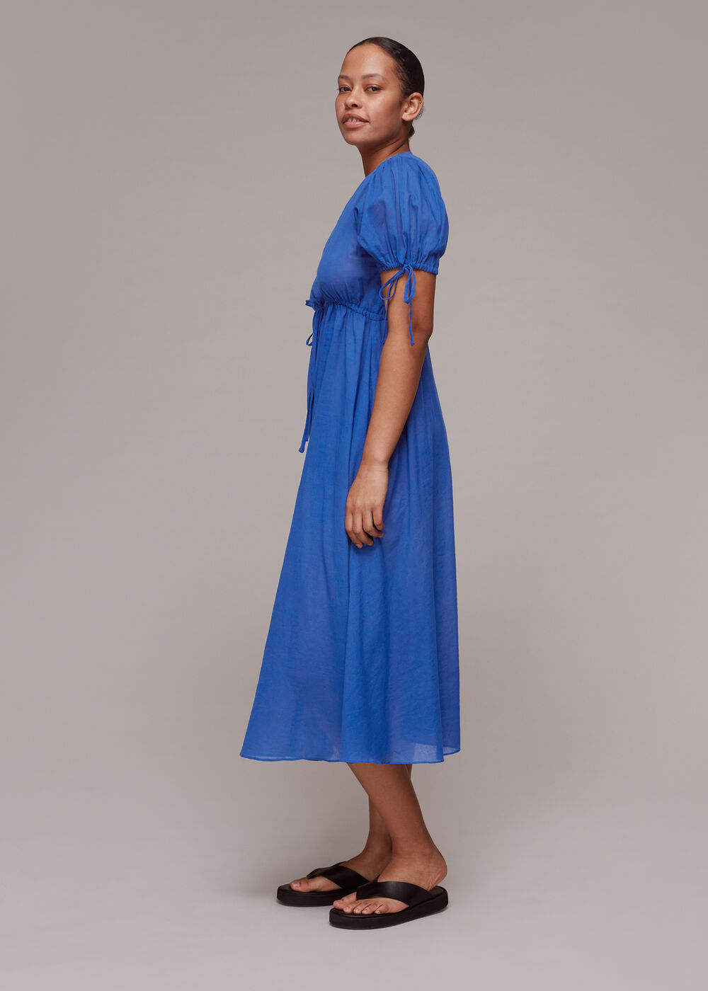 Lilian Gathered Beach Cover Up